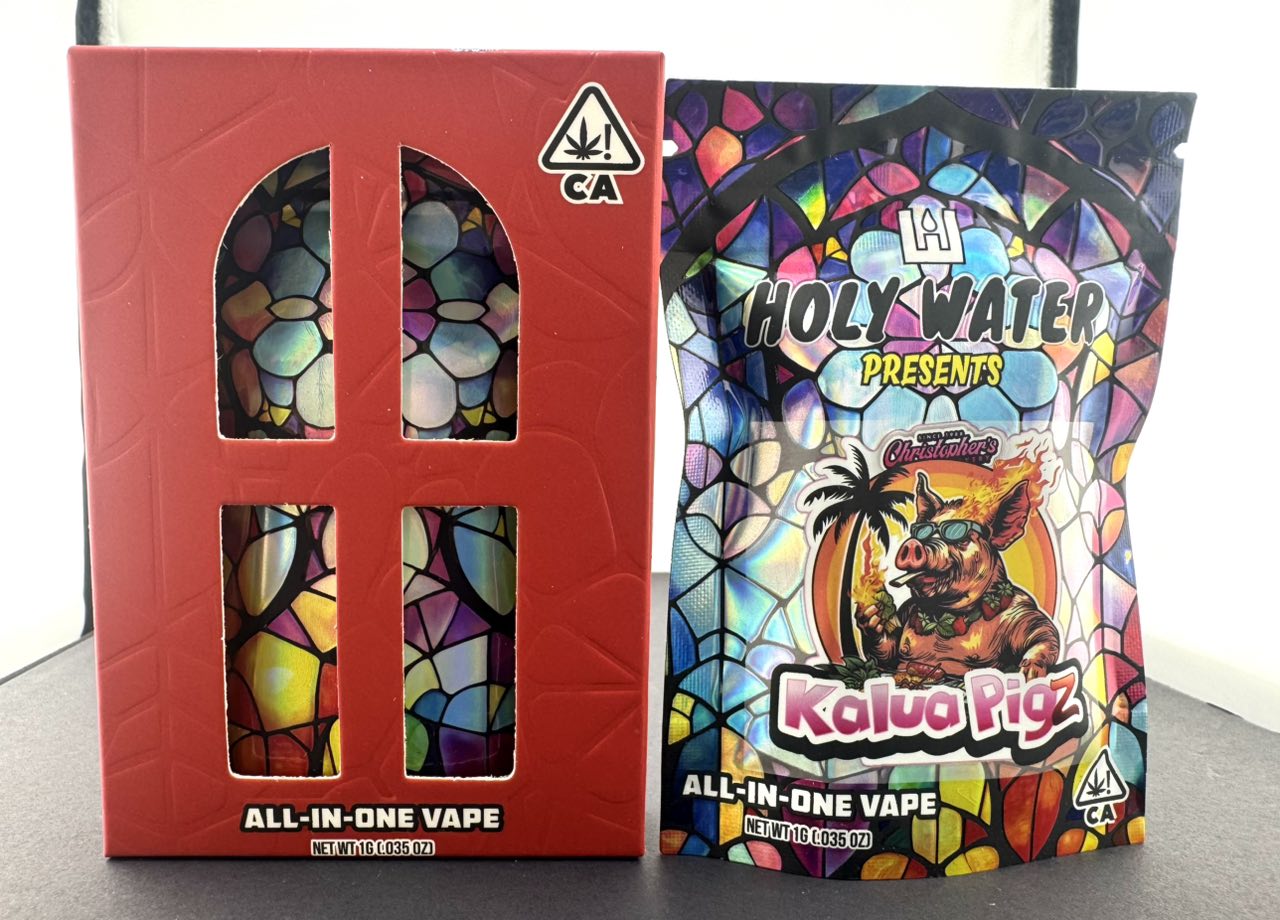 elfbar elfa master akku HOLY WATER - 510 VAPE CART - LIVE RESIN - 1G (1000MG)