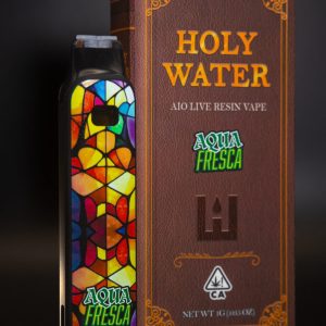 holy water aio live resin vape