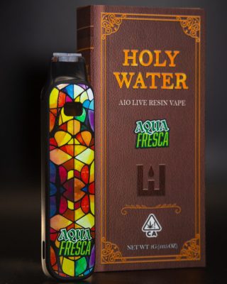 holy water aio live resin vape