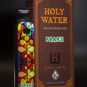 holy water aio live resin vape