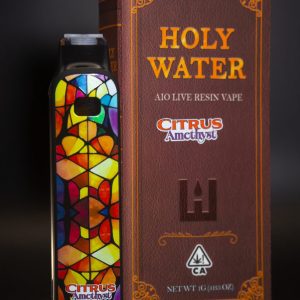 holy water aio live resin vape