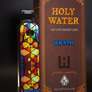 holy water aio live resin vape