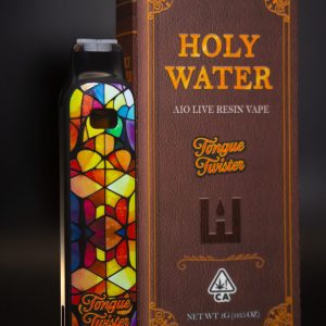HOLY WATER X TERPWOODS TONGUE TWISTER 1G AIO LIVE RESIN VAPE