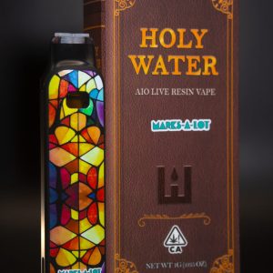 HOLY WATER X TERPWOODS MARKS-A-LOT 1G AIO LIVE RESIN VAPE